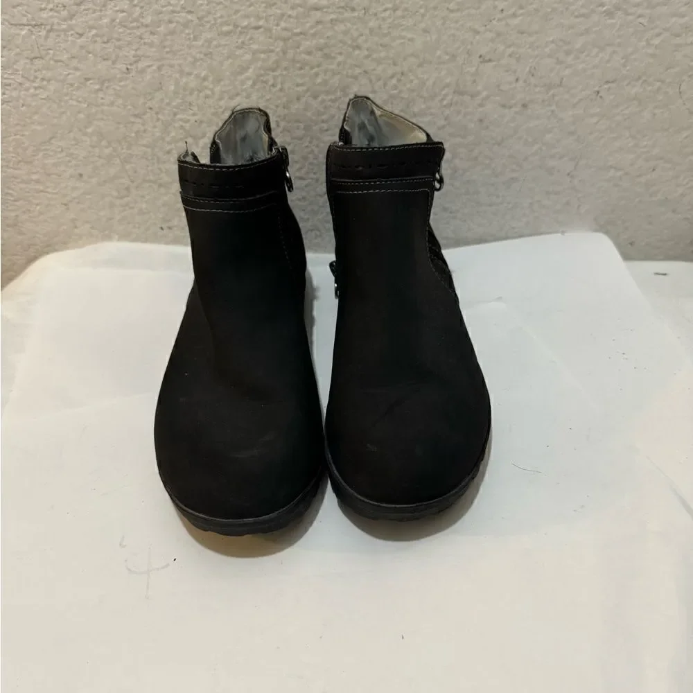 JSport by Jambu Jenna Black Anke Winter Boots Women 10M